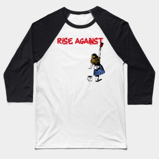 rise against red paint Baseball T-Shirt